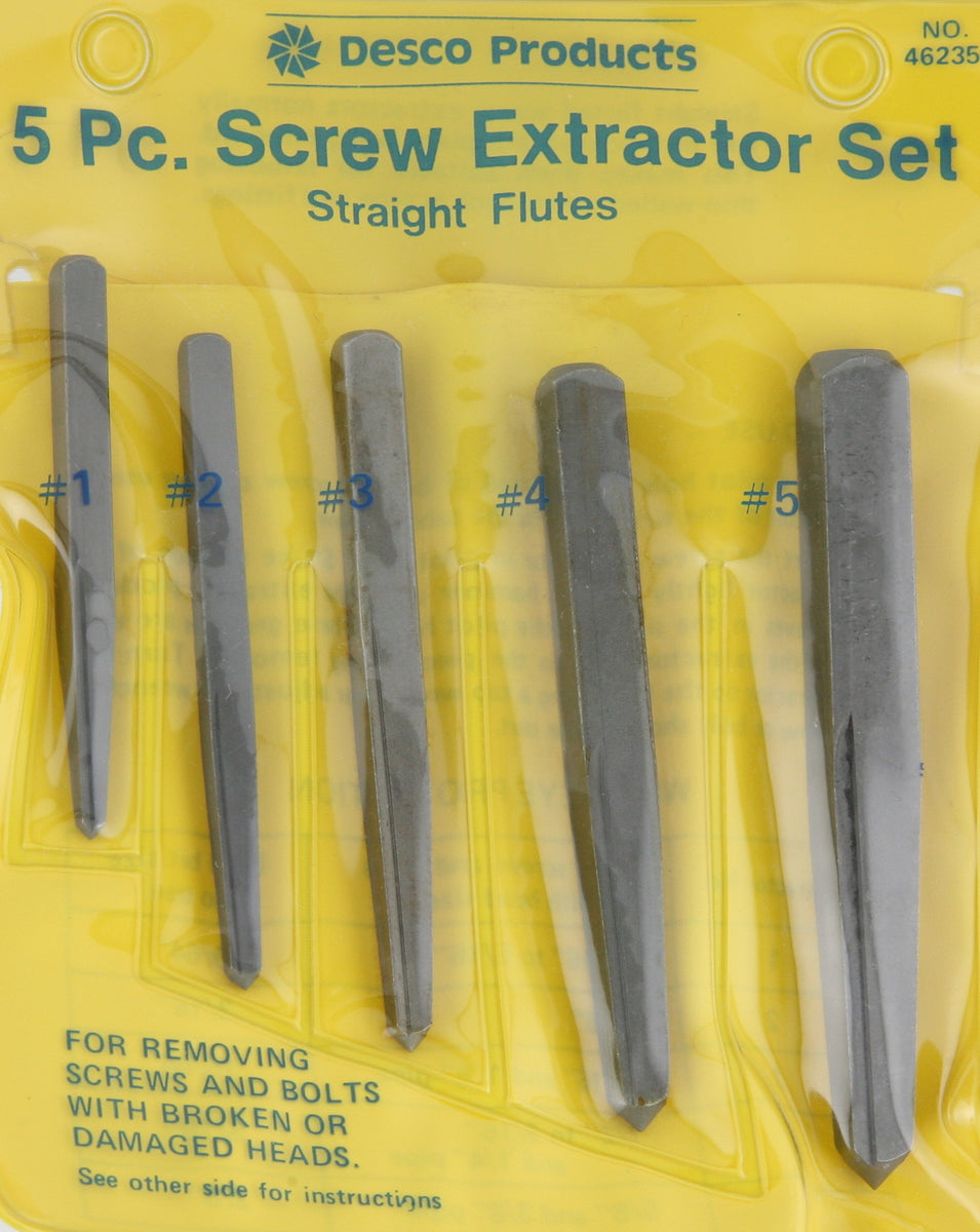 Black & Decker Screw Extractor Set, 5 Pieces 16270